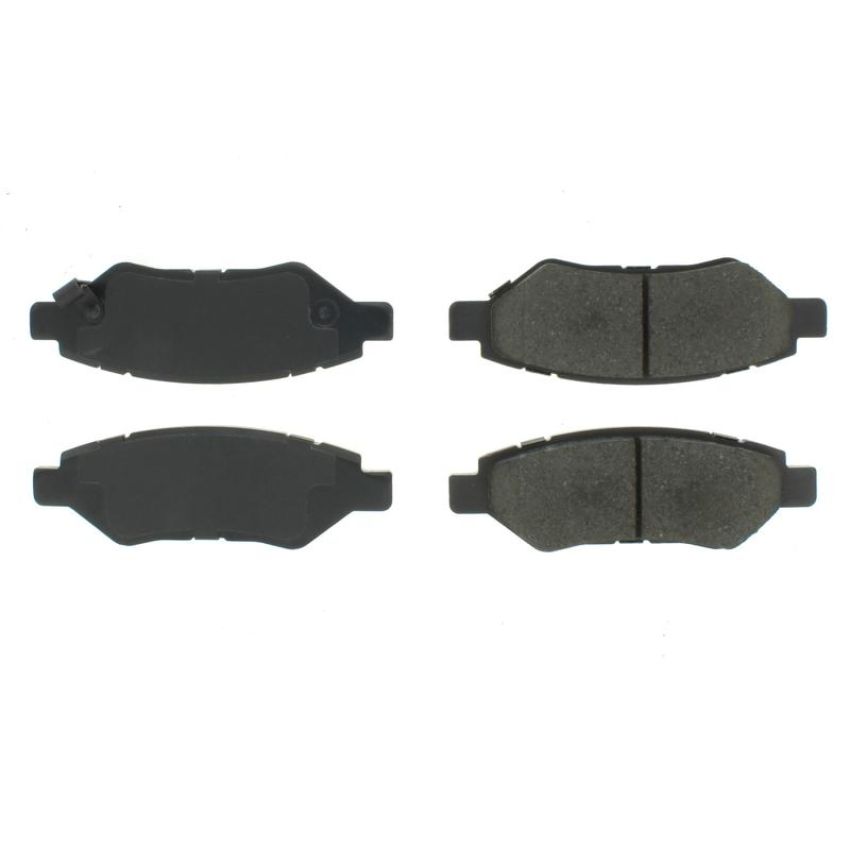 CENTRIC PARTS 102.13370 C-Tek Semi-Metallic Brake Pads with Shims