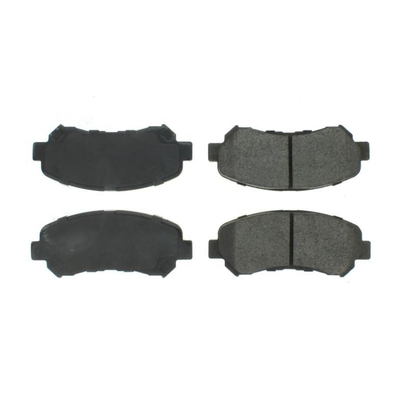 CENTRIC PARTS 102.13380 C-Tek Semi-Metallic Brake Pads with Shims