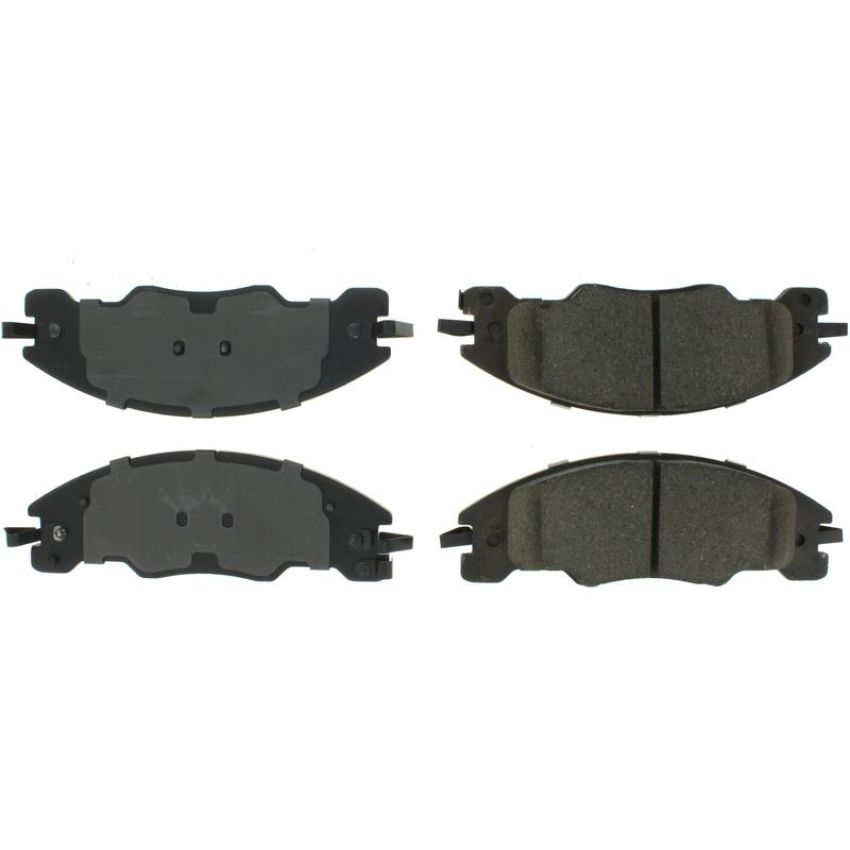 CENTRIC PARTS 102.13390 C-Tek Semi-Metallic Brake Pads with Shims