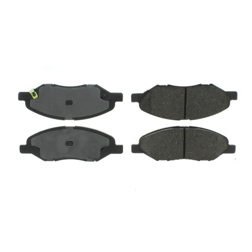 CENTRIC PARTS 102.13450 C-Tek Semi-Metallic Brake Pads with Shims