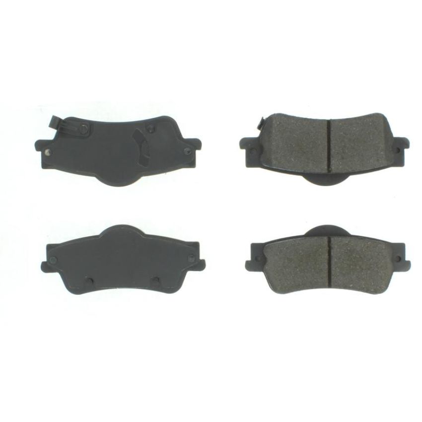 CENTRIC PARTS 102.13520 C-Tek Semi-Metallic Brake Pads with Shims