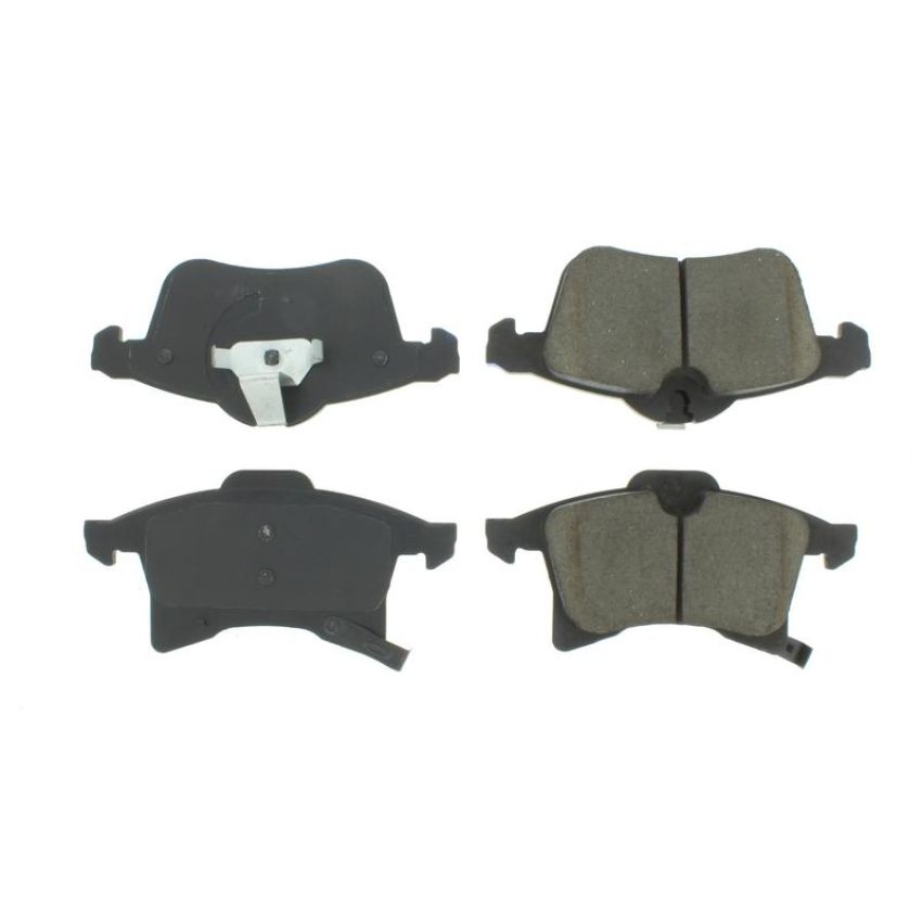 CENTRIC PARTS 102.13610 C-Tek Semi-Metallic Brake Pads with Shims