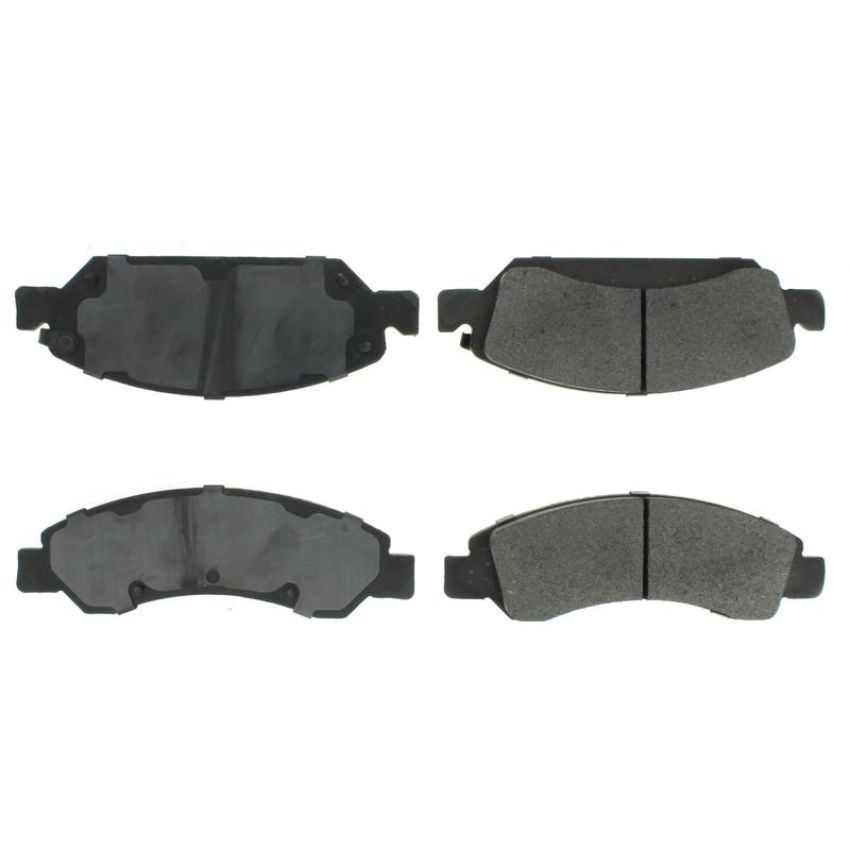 CENTRIC PARTS 102.13630 C-Tek Semi-Metallic Brake Pads with Shims