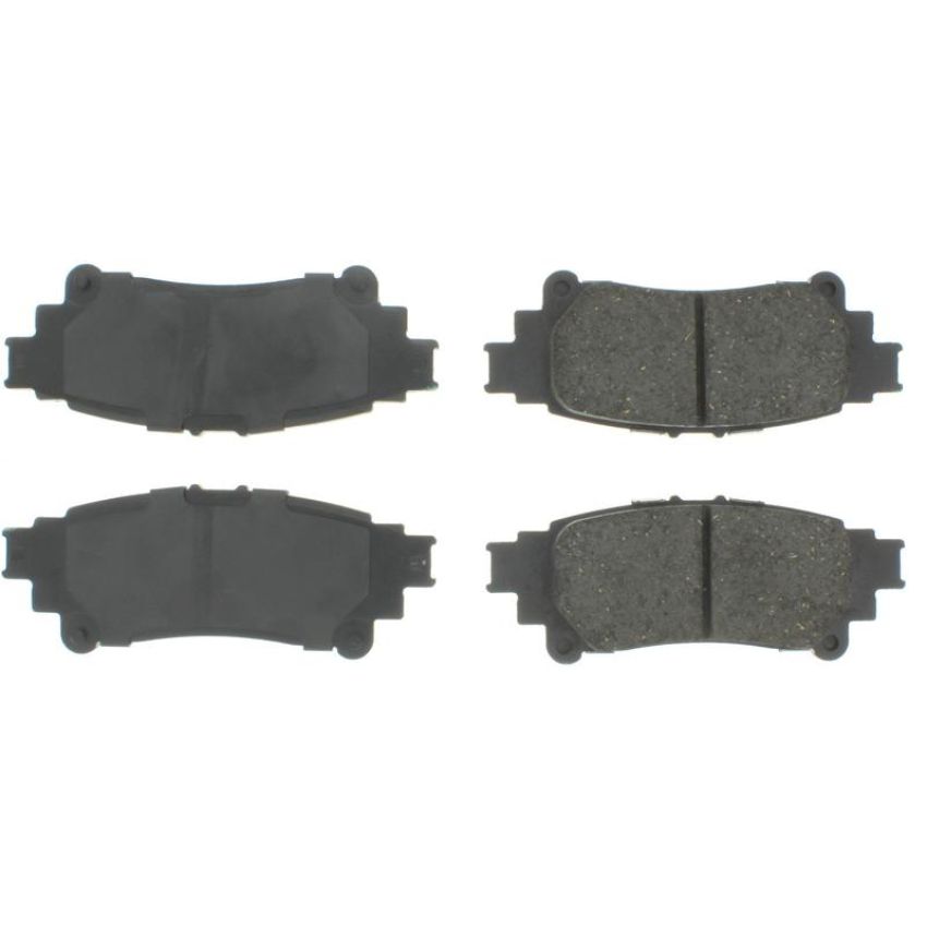 CENTRIC PARTS 102.13910 C-Tek Semi-Metallic Brake Pads with Shims