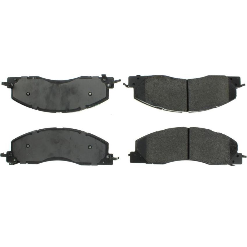 CENTRIC PARTS 102.13990 C-Tek Semi-Metallic Brake Pads with Shims