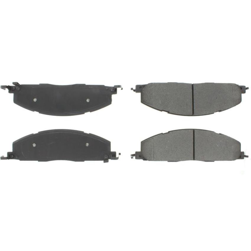 CENTRIC PARTS 102.14000 C-Tek Semi-Metallic Brake Pads with Shims