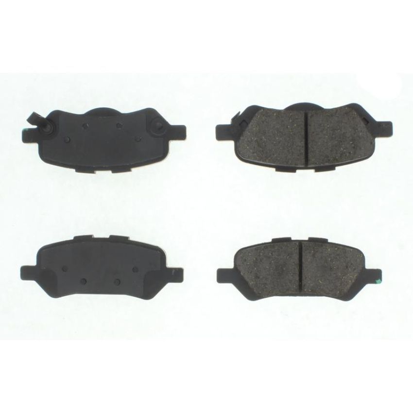 CENTRIC PARTS 102.14020 C-Tek Semi-Metallic Brake Pads with Shims