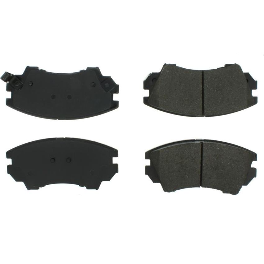 CENTRIC PARTS 102.14040 C-Tek Semi-Metallic Brake Pads with Shims