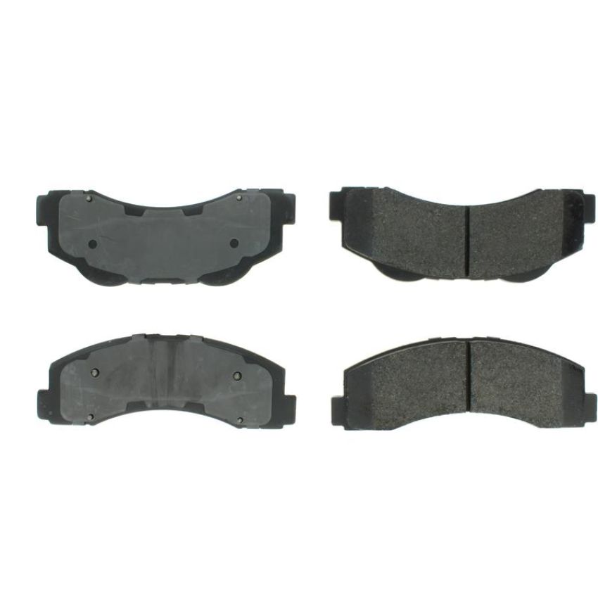 CENTRIC PARTS 102.14140 C-Tek Semi-Metallic Brake Pads with Shims