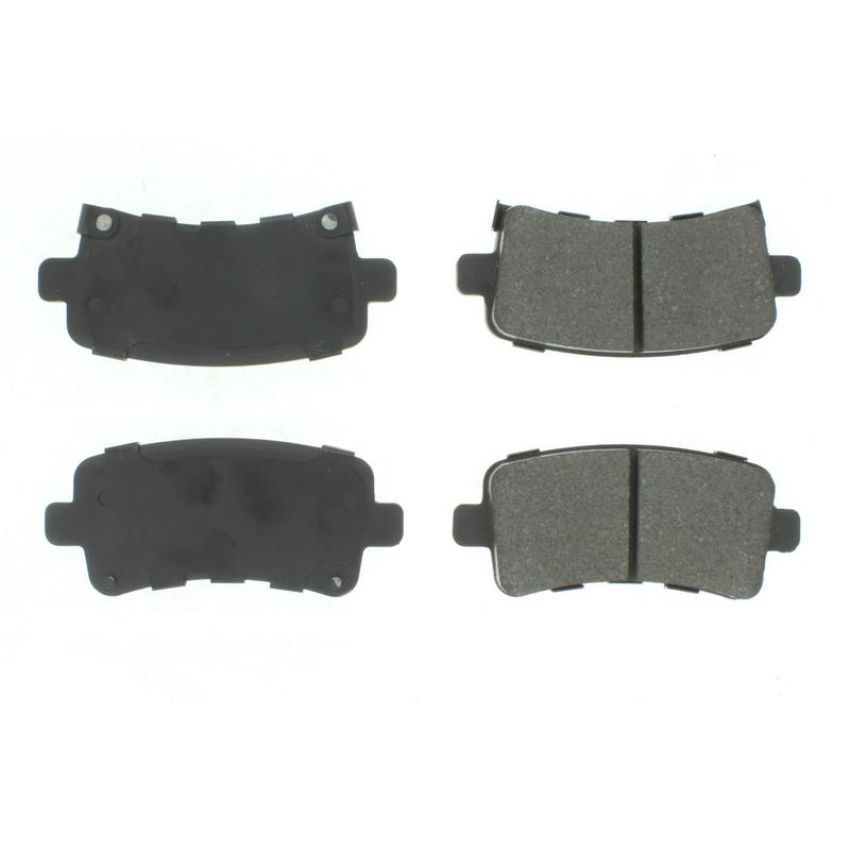 CENTRIC PARTS 102.14300 C-Tek Semi-Metallic Brake Pads with Shims