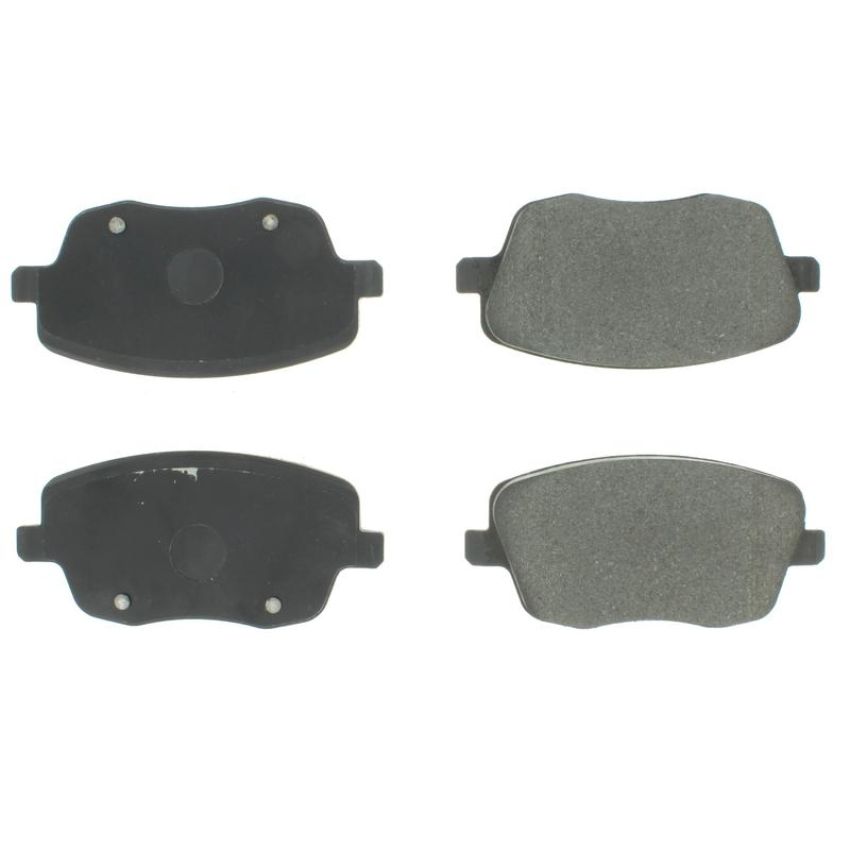 CENTRIC PARTS 102.14370 C-Tek Semi-Metallic Brake Pads with Shims