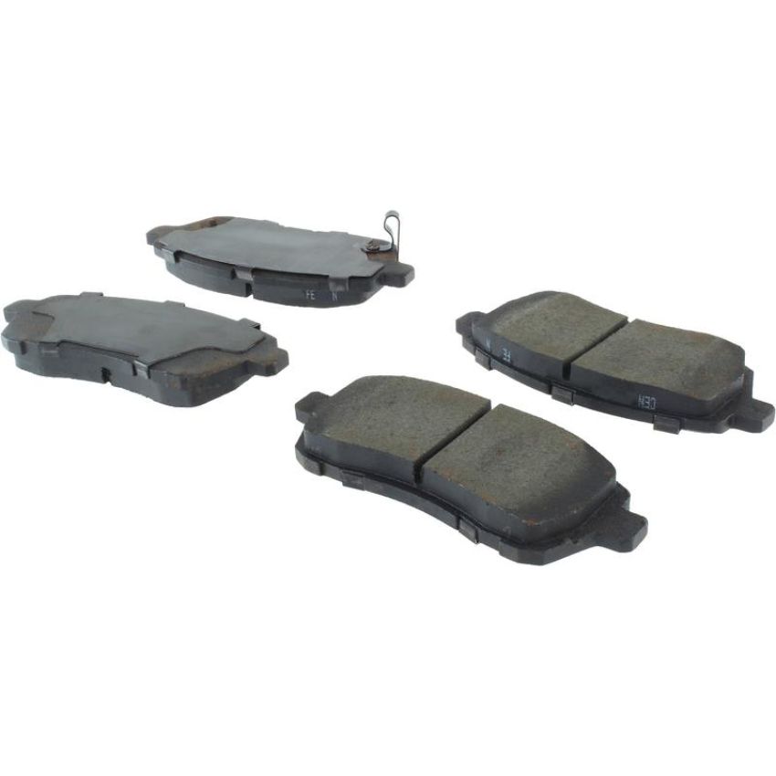 CENTRIC PARTS 102.14541 C-Tek Semi-Metallic Brake Pads with Shims