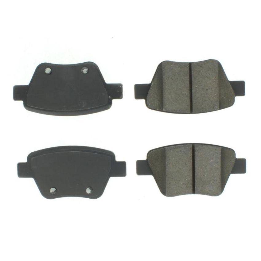 CENTRIC PARTS 102.14560 C-Tek Semi-Metallic Brake Pads with Shims