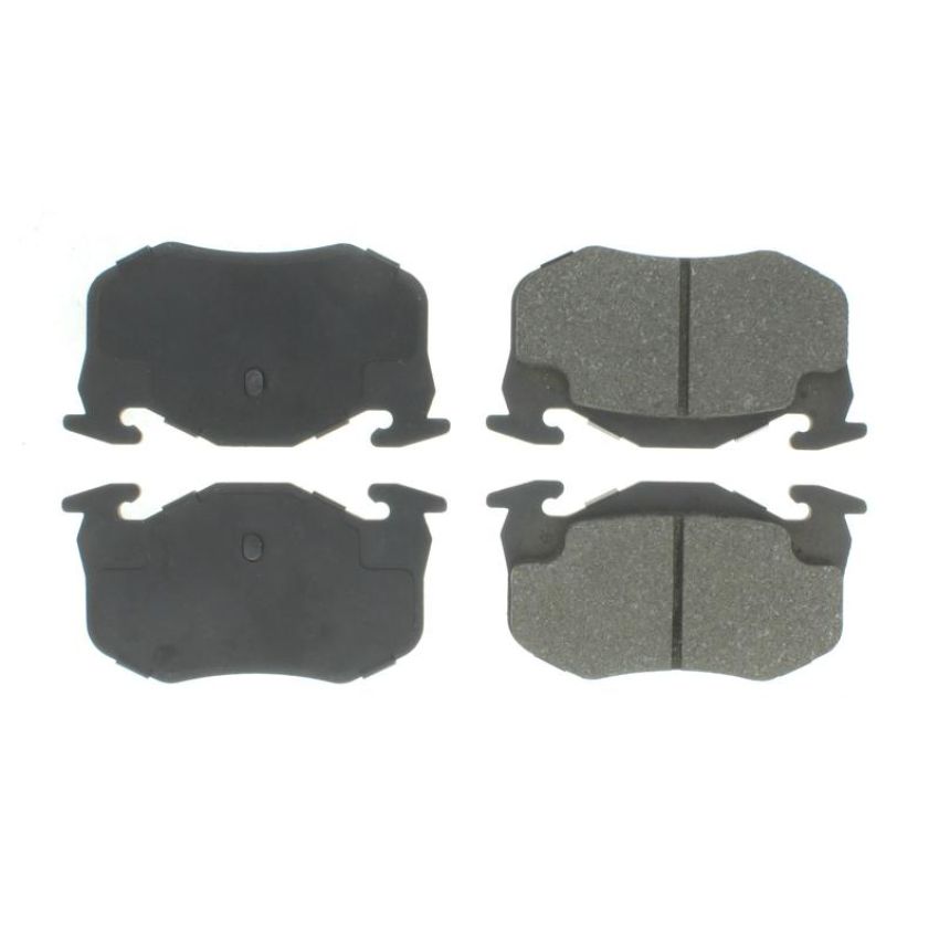 CENTRIC PARTS 102.14580 C-Tek Semi-Metallic Brake Pads with Shims