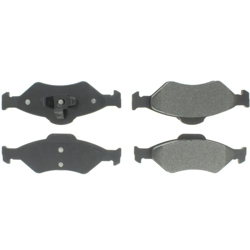 CENTRIC PARTS 102.14600 C-Tek Semi-Metallic Brake Pads with Shims