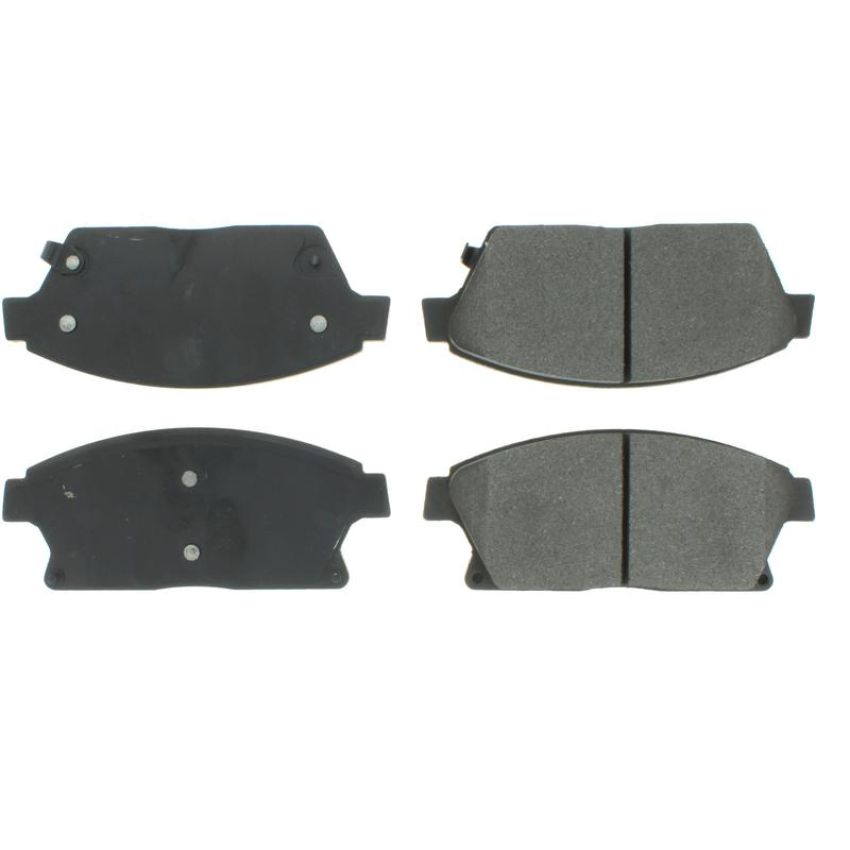 CENTRIC PARTS 102.14670 C-Tek Semi-Metallic Brake Pads with Shims