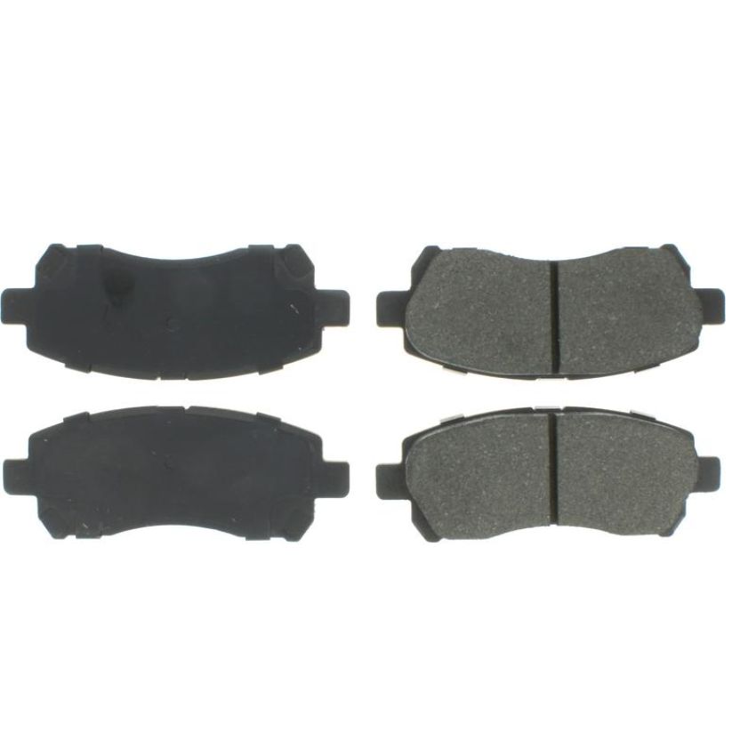 CENTRIC PARTS 102.14710 C-Tek Semi-Metallic Brake Pads with Shims