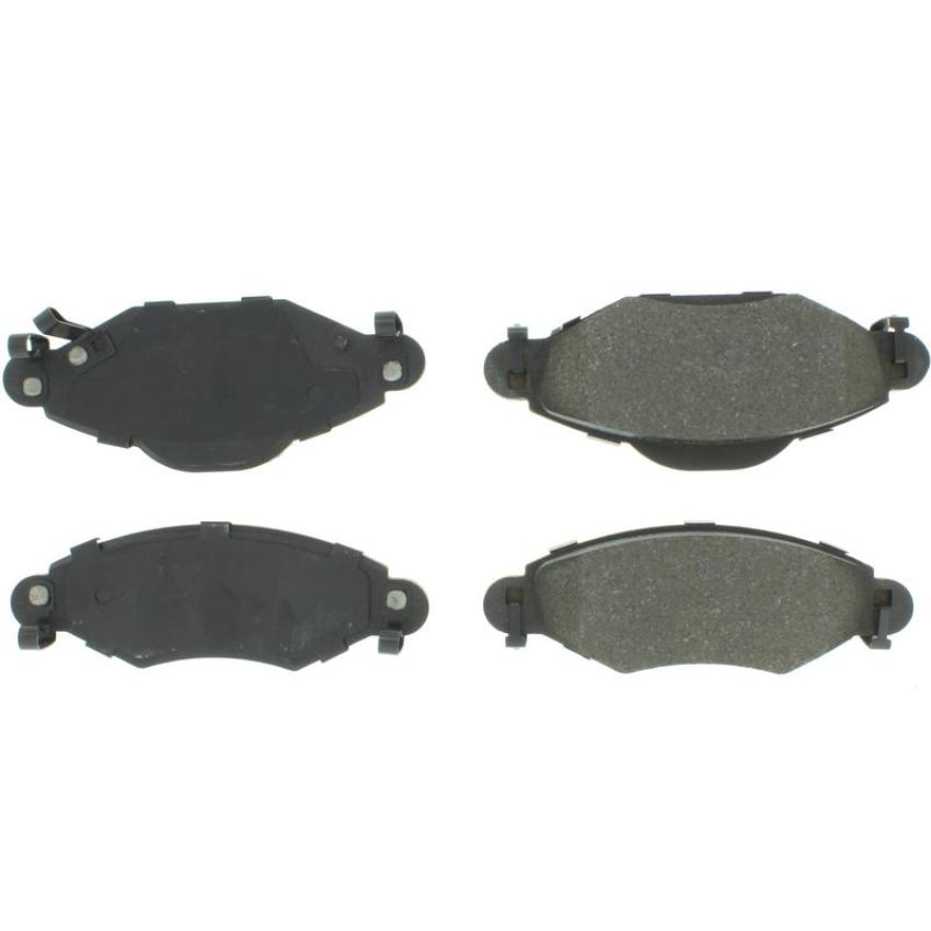 CENTRIC PARTS 102.14750 C-Tek Semi-Metallic Brake Pads with Shims
