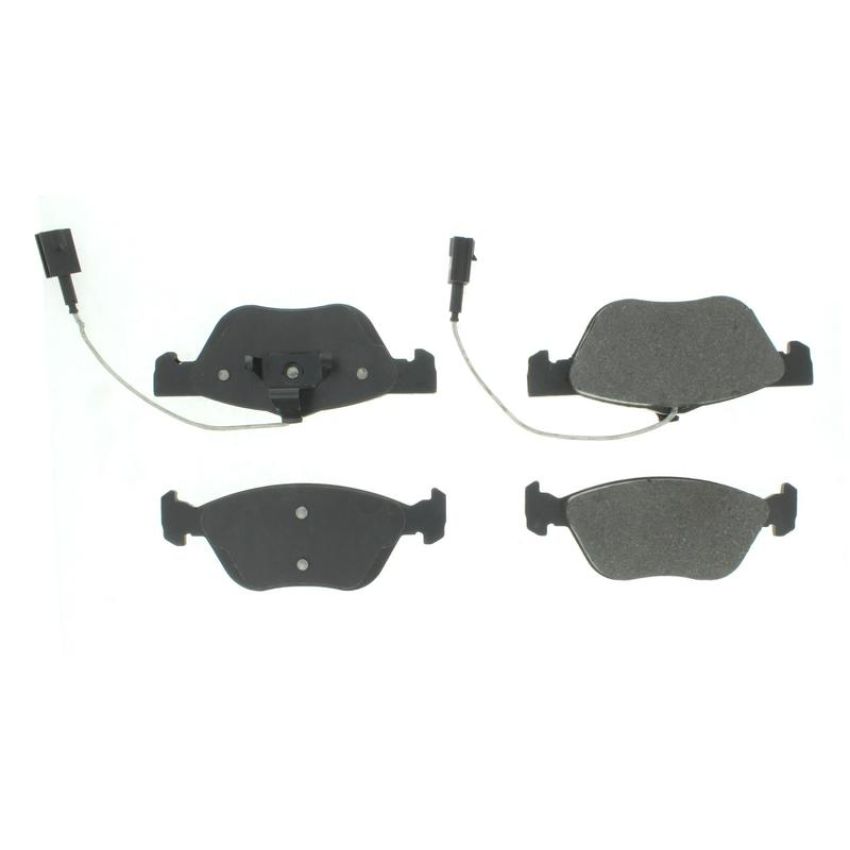 CENTRIC PARTS 102.14760 C-Tek Semi-Metallic Brake Pads with Shims