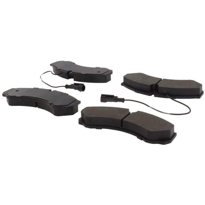CENTRIC PARTS 102.14870 C-Tek Semi-Metallic Brake Pads with Shims