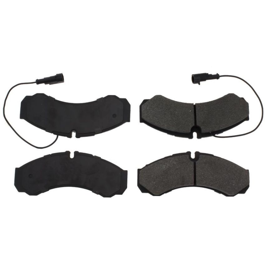 CENTRIC PARTS 102.14870 C-Tek Semi-Metallic Brake Pads with Shims