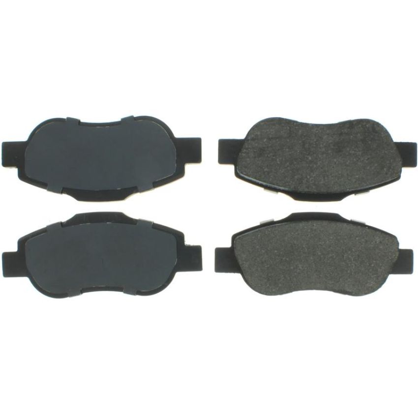 CENTRIC PARTS 102.14880 C-Tek Semi-Metallic Brake Pads with Shims
