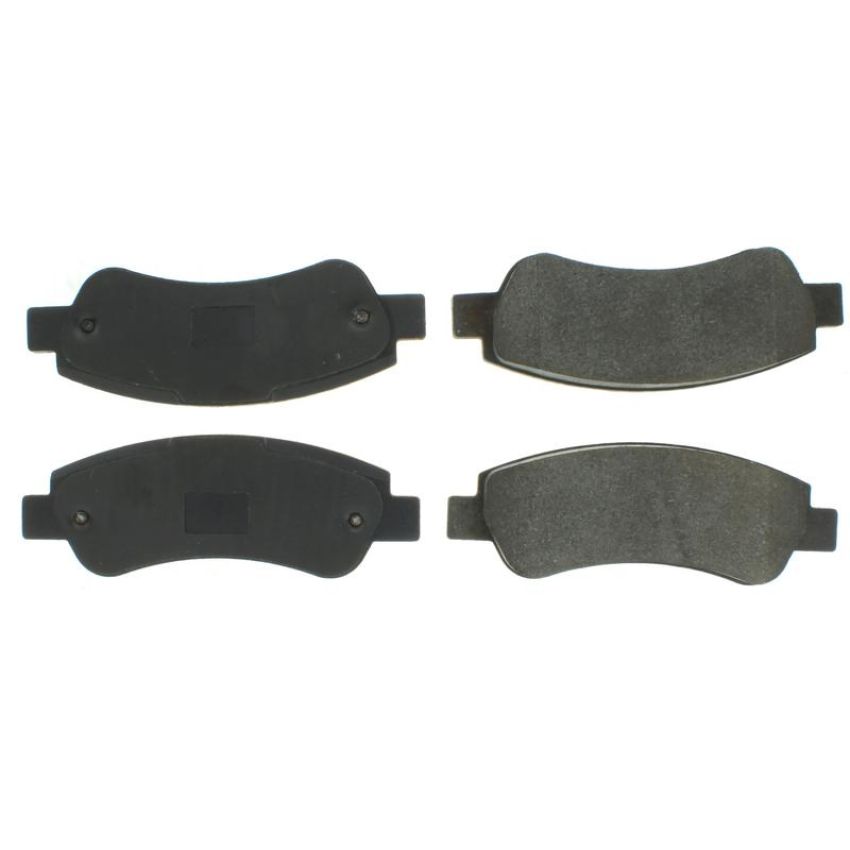 CENTRIC PARTS 102.14900 C-Tek Semi-Metallic Brake Pads with Shims
