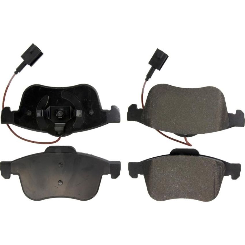 CENTRIC PARTS 102.14930 C-Tek Semi-Metallic Brake Pads with Shims