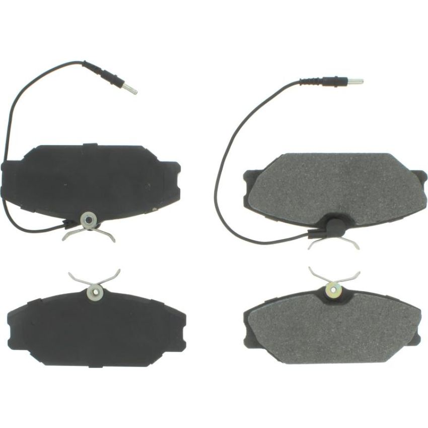 CENTRIC PARTS 102.14960 C-Tek Semi-Metallic Brake Pads with Shims