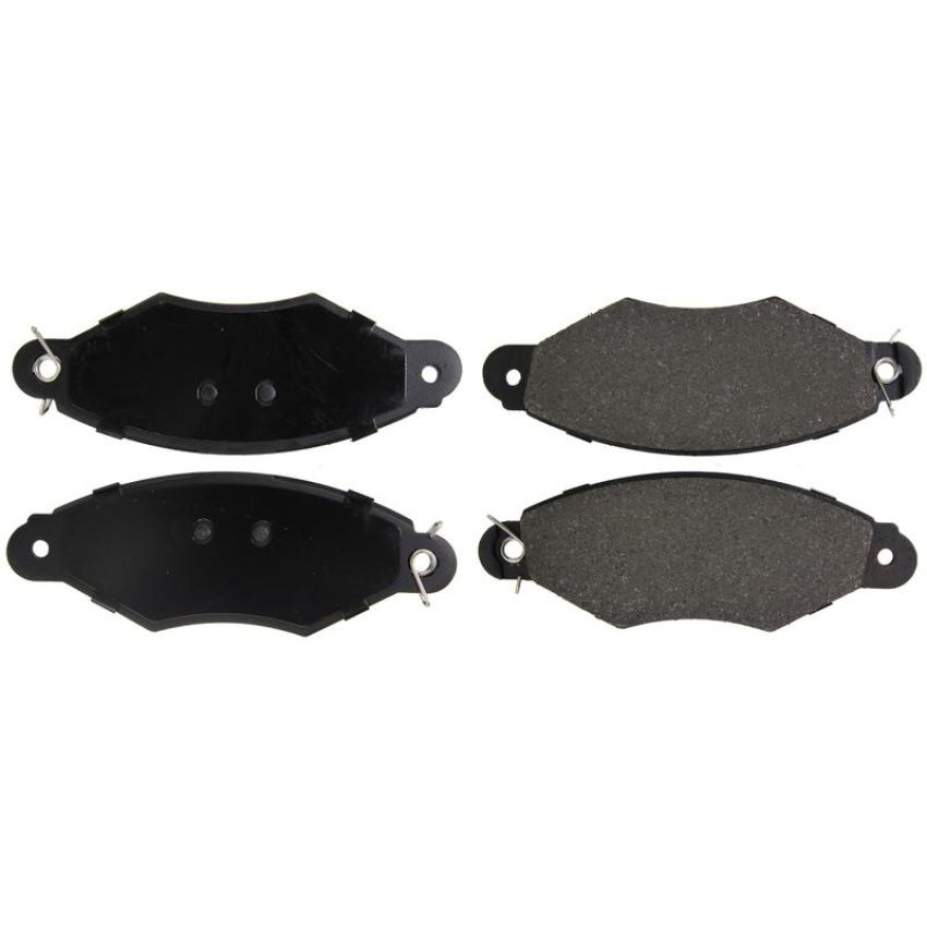 CENTRIC PARTS 102.14990 C-Tek Semi-Metallic Brake Pads with Shims