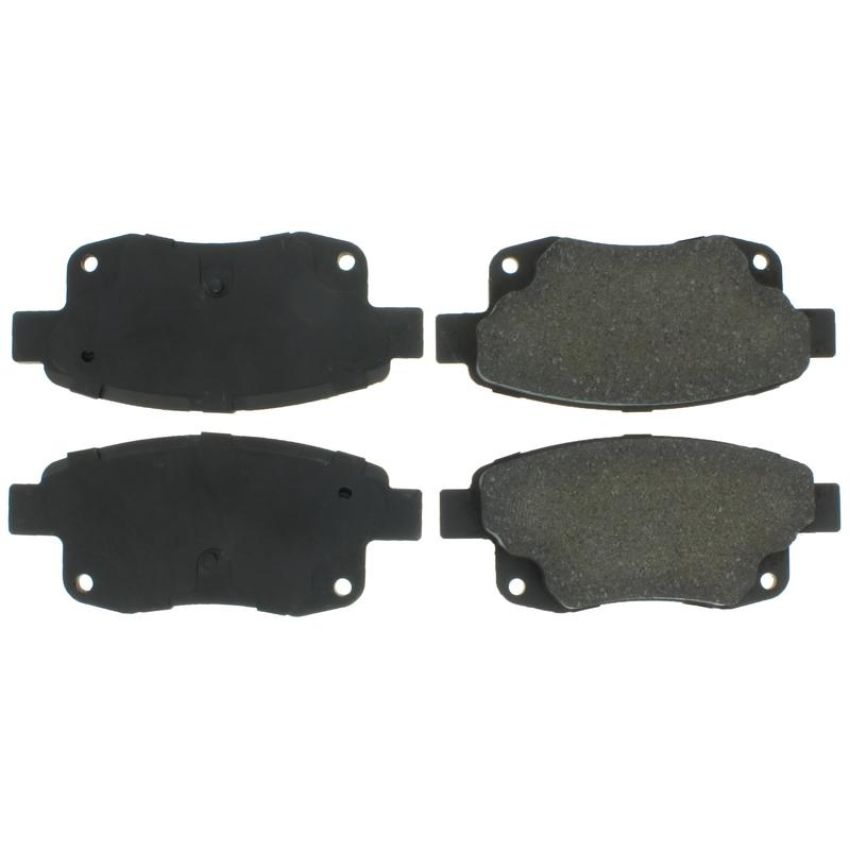 CENTRIC PARTS 102.15020 C-Tek Semi-Metallic Brake Pads with Shims