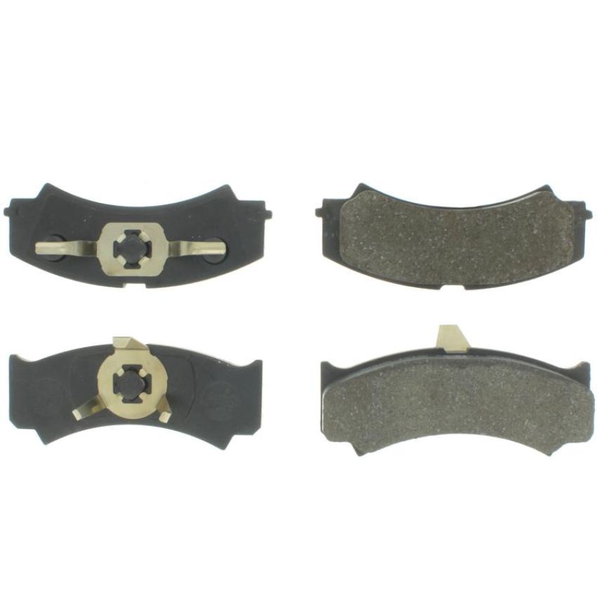 CENTRIC PARTS 102.15120 C-Tek Semi-Metallic Brake Pads with Shims