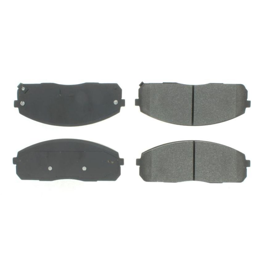CENTRIC PARTS 102.15200 C-Tek Semi-Metallic Brake Pads with Shims