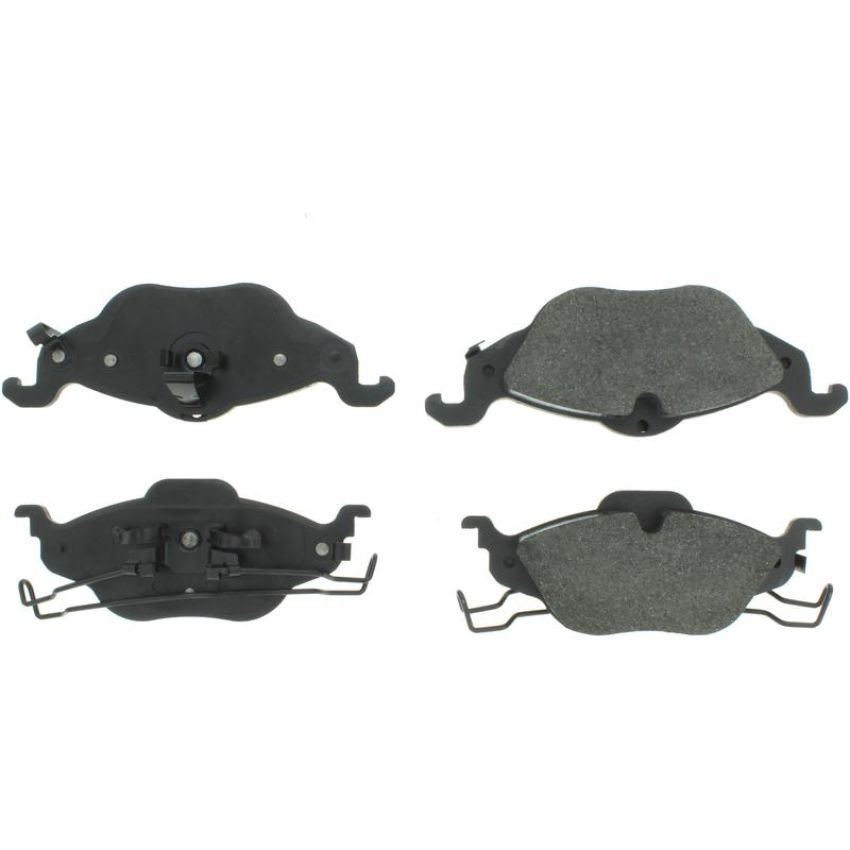 CENTRIC PARTS 102.15320 C-Tek Semi-Metallic Brake Pads with Shims