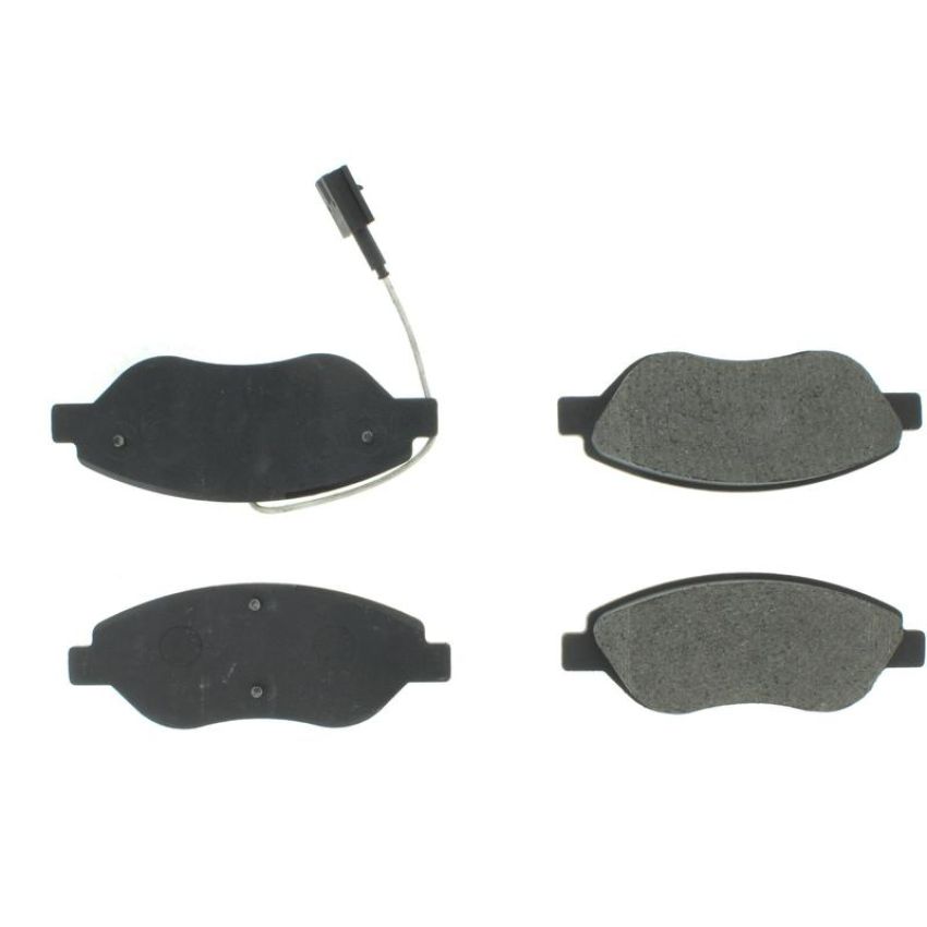CENTRIC PARTS 102.15360 C-Tek Semi-Metallic Brake Pads with Shims