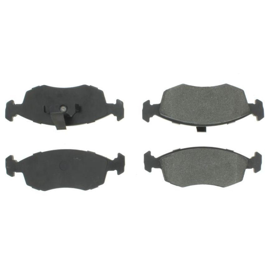 CENTRIC PARTS 102.15380 C-Tek Semi-Metallic Brake Pads with Shims