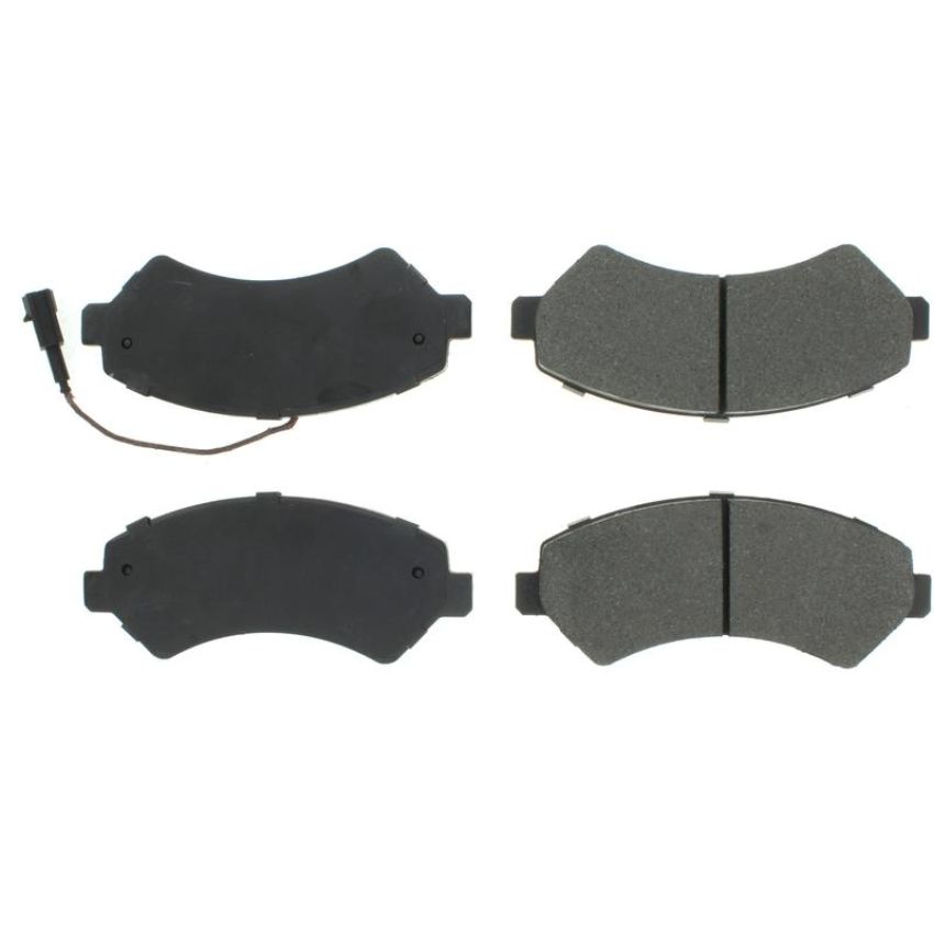 CENTRIC PARTS 102.15400 C-Tek Semi-Metallic Brake Pads with Shims