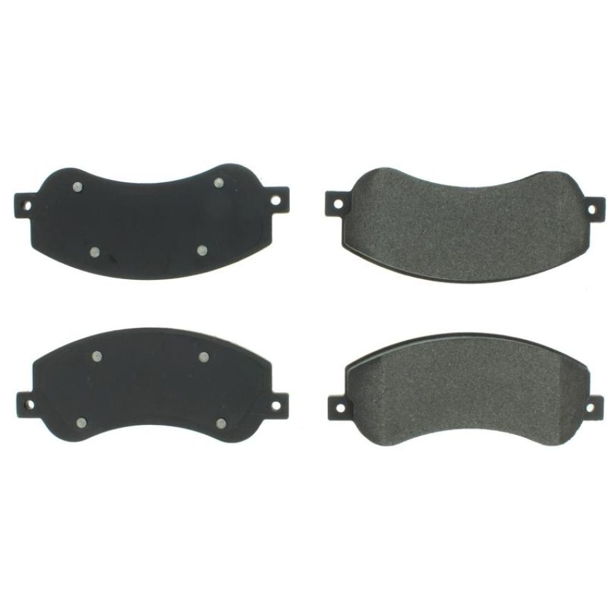CENTRIC PARTS 102.15550 C-Tek Semi-Metallic Brake Pads with Shims