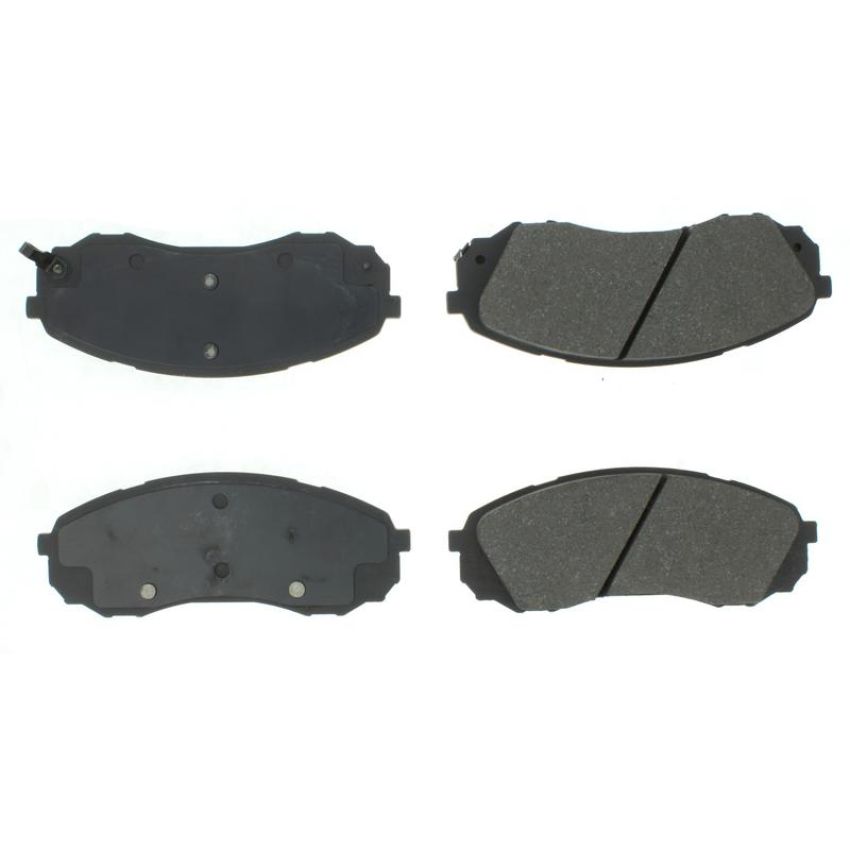 CENTRIC PARTS 102.15660 C-Tek Semi-Metallic Brake Pads with Shims