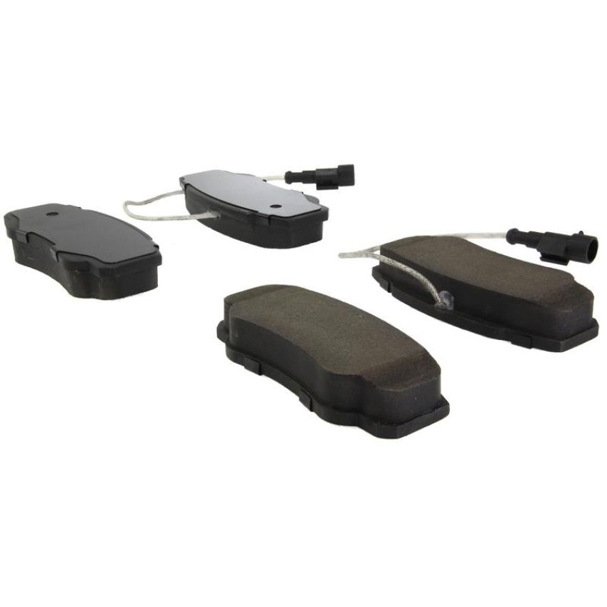 CENTRIC PARTS 102.15820 C-Tek Semi-Metallic Brake Pads with Shims