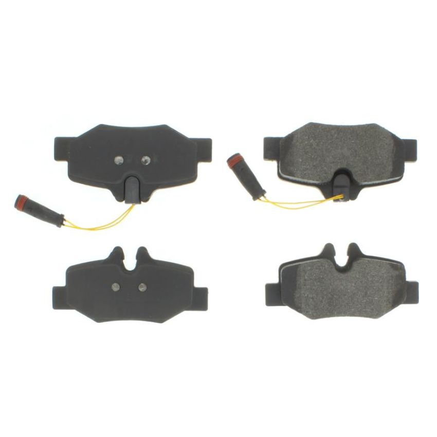 CENTRIC PARTS 102.16150 C-Tek Semi-Metallic Brake Pads with Shims