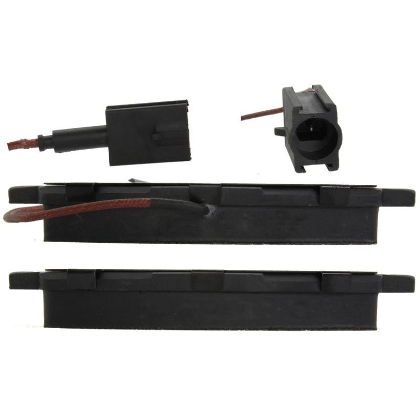 CENTRIC PARTS 102.16160 C-Tek Semi-Metallic Brake Pads with Shims