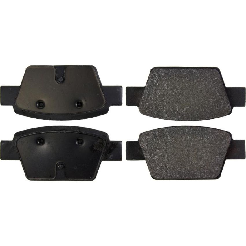 CENTRIC PARTS 102.16200 C-Tek Semi-Metallic Brake Pads with Shims