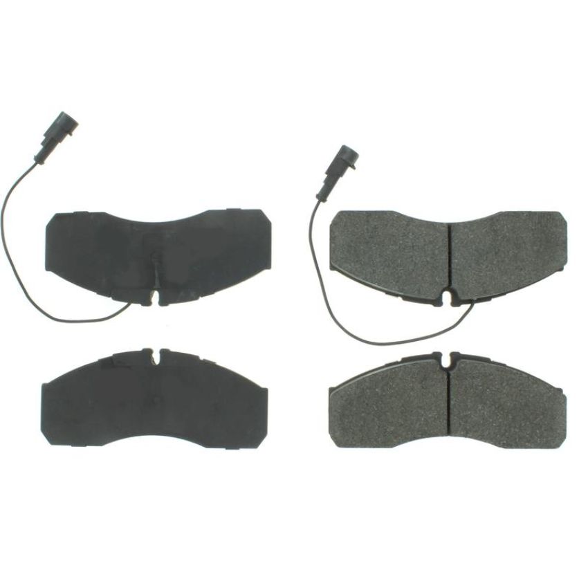 CENTRIC PARTS 102.16220 C-Tek Semi-Metallic Brake Pads with Shims
