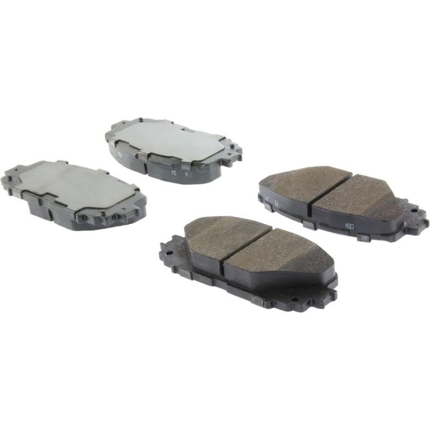 CENTRIC PARTS 102.16280 C-Tek Semi-Metallic Brake Pads with Shims