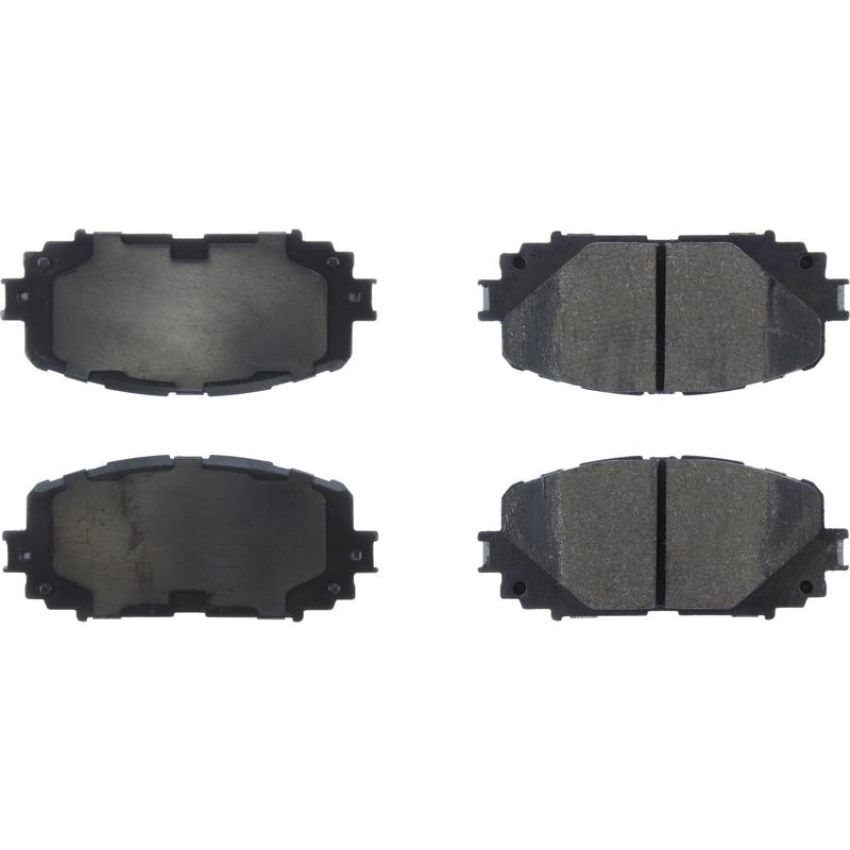CENTRIC PARTS 102.16280 C-Tek Semi-Metallic Brake Pads with Shims