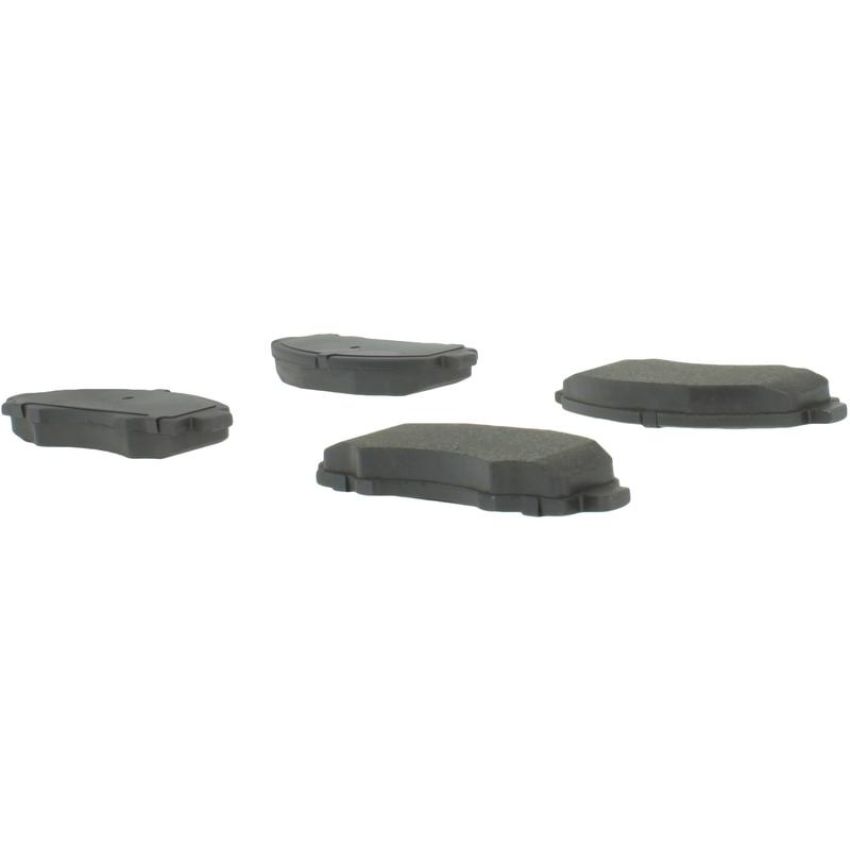 CENTRIC PARTS 102.16380 C-Tek Semi-Metallic Brake Pads with Shims