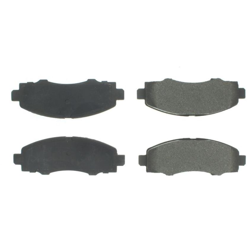 CENTRIC PARTS 102.16380 C-Tek Semi-Metallic Brake Pads with Shims