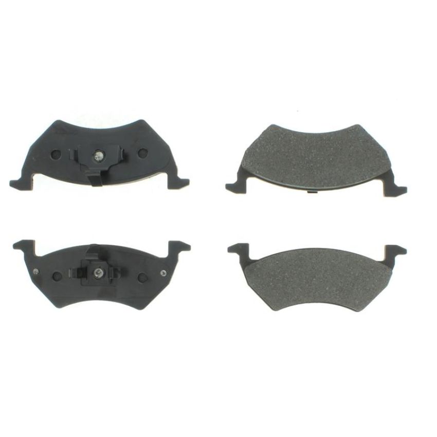 CENTRIC PARTS 102.16410 C-Tek Semi-Metallic Brake Pads with Shims
