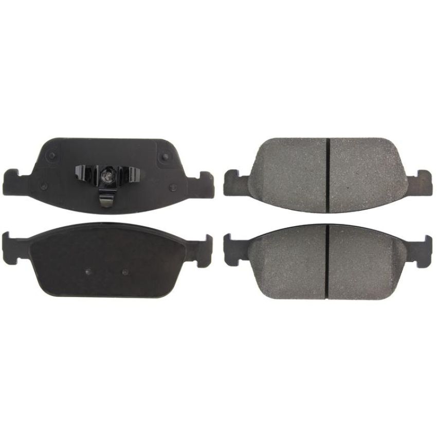 CENTRIC PARTS 102.16450 C-Tek Semi-Metallic Brake Pads with Shims